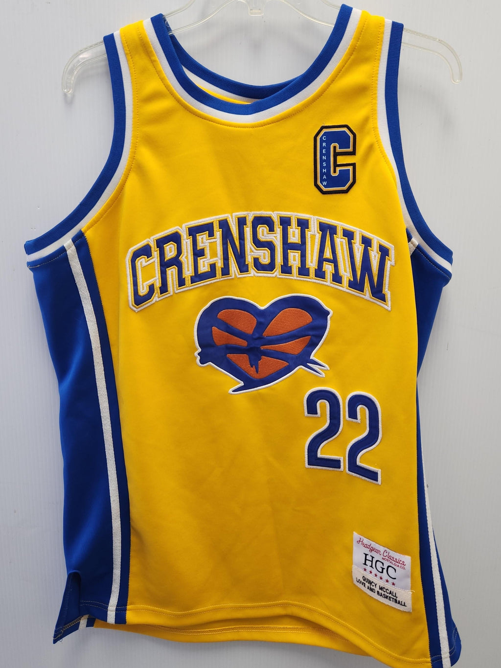 'RARE' HGC🏀'Crenshaw''McCall'#22 Love & Basketball Streetwear Jersey- M Size XS
