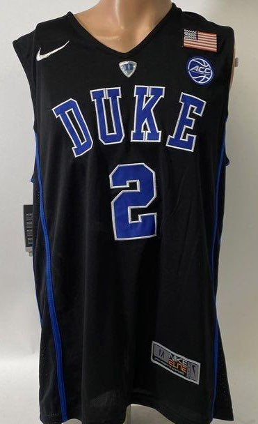 'NWT' Nike NCAA🏀Duke Blue Devils 'Cam Reddish'#2 Elite Jersey-Men's Size M