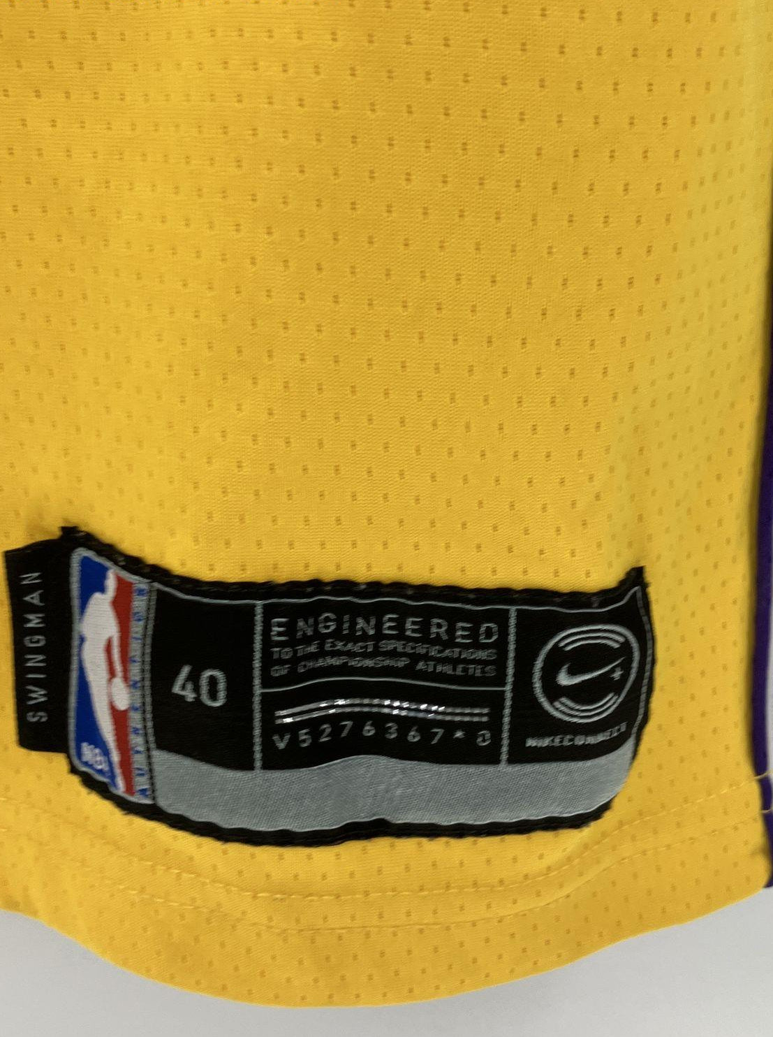 'RARE' Nike NBA🏀Los Angeles Lakers 'Lonzo Ball'#2 Swingman Jersey-M Sz S/40