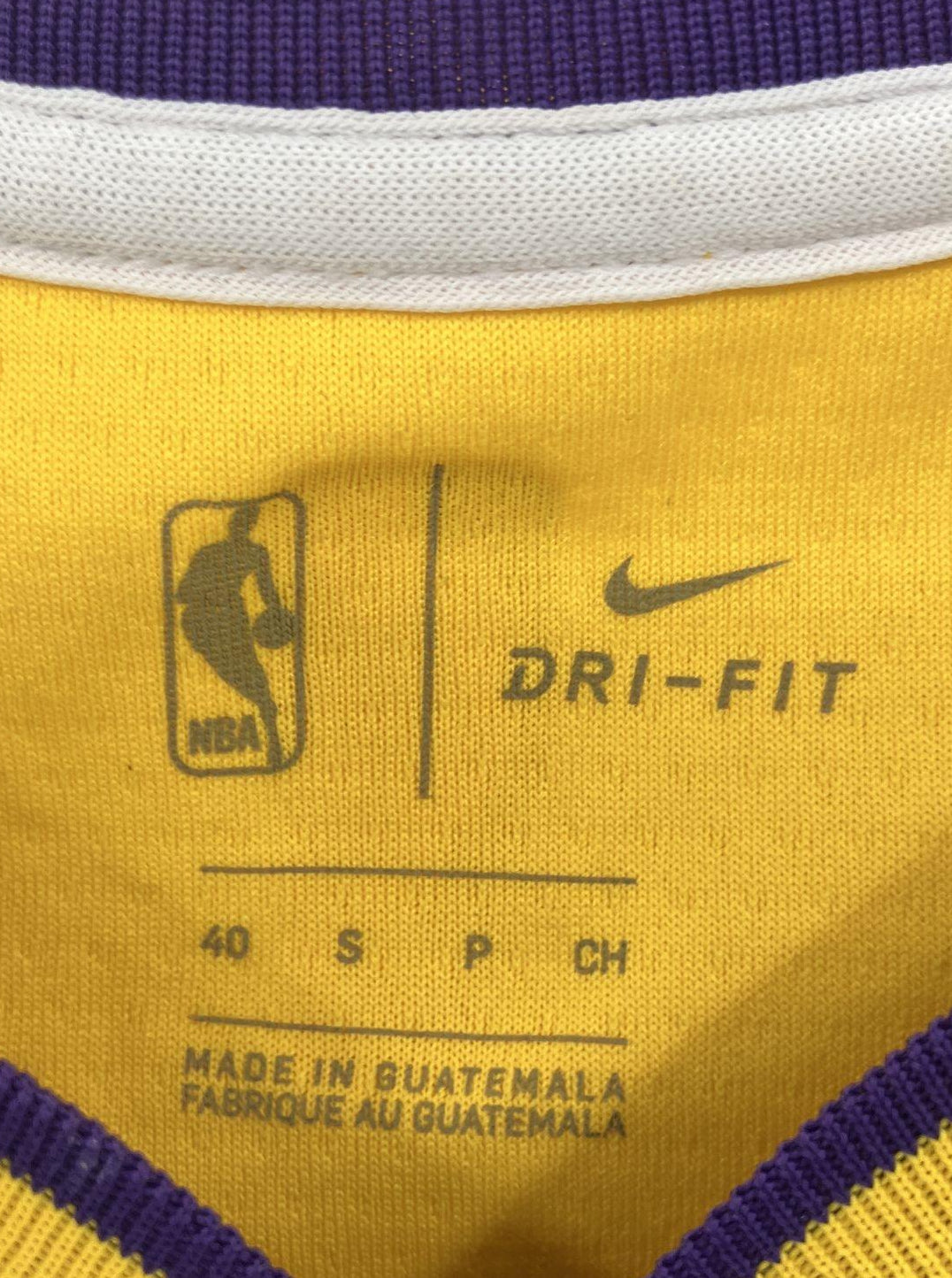 'RARE' Nike NBA🏀Los Angeles Lakers 'Lonzo Ball'#2 Swingman Jersey-M Sz S/40