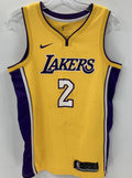 'RARE' Nike NBA🏀Los Angeles Lakers 'Lonzo Ball'#2 Swingman Jersey-M Sz S/40